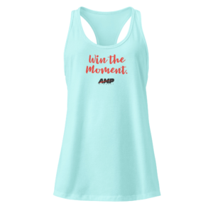 "Win the Moment" Women’s Fitted Tank Top